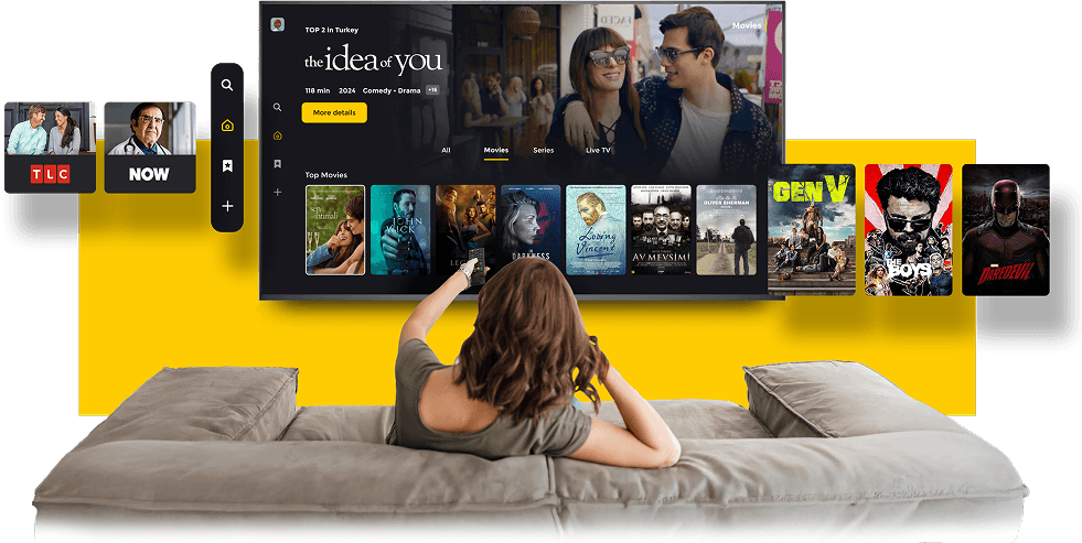 Vucos OTT platform streaming experience